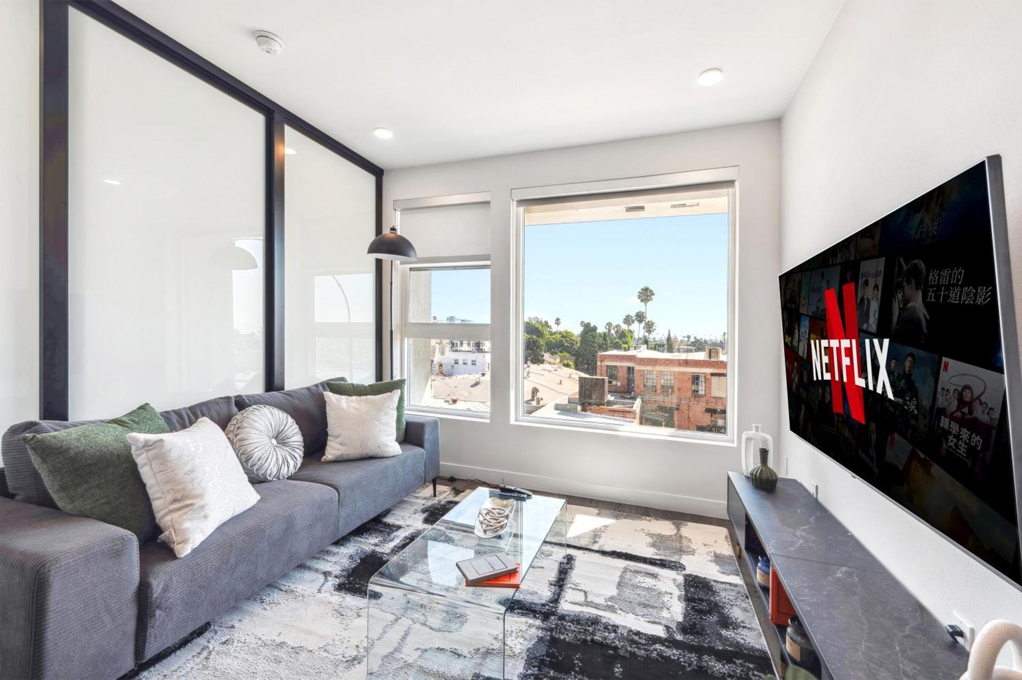 Appartement Designer 1bdr With Luxury Pool&gym, Free Parking Los Angeles